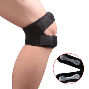 Produttore all'ingrosso Patella cintura sport protezione del ginocchio assorbimento degli urti pressione protezione del ginocchio e protezione per sollevamento pesi
