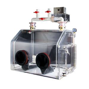 MITR OEM/ODM buen precio guantera laboratorio Benchtop guantera acrílico transparente laboratorio guantera con manómetro - Product Image 5