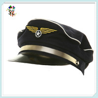 Sombreros Divertidos de Disfraces para Fiestas de Despedida de Soltera, Negros, Unisex, de Tela No Tejida, Baratos, HPC-2649
