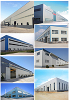 Bâtiment d'entrepôt préfabriqué en structure métallique, conception personnalisée, hangar de stockage industriel, livraison directe d'usine
