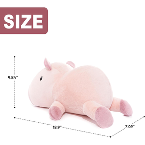 Peluche de Capibara Rosa Kawaii para Dormir, Juguete de Peluche Suave y Adorable, Almohada de Peluche para Niños Pequeños, Muñeco de Capibara para Abrazar - Product Image 3