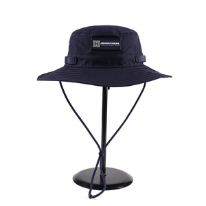 OEM Tùy Chỉnh PVC Biểu Tượng Unisex Nhanh Chóng Khô Polyester Golf Bãi Biển Cap Ngư Dân Rộng vành Chuỗi Safari Gorras Ngoài Trời Xô Hat - Product Image 3