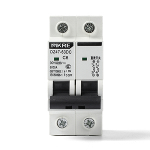 DZ47-125 MCB disyuntor <span class=keywords><strong>2</strong></span> cực <span class=keywords><strong>2</strong></span> P đôi cực 6/10/16/20/25/32/40/50/63/125 amp AC DC Điện <span class=keywords><strong>Mini</strong></span> thu nhỏ bộ phận ngắt mạch - Product Image 5
