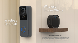 Top Selling 1080p Tuya <strong>Video</strong> <strong>Doorbell</strong> <strong>with</strong> Alexa Option for Indoor <strong>Chime</strong> Wifi Battery Charge Intercom-Alexa Optional - Product Image 6