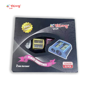 <span class=keywords><strong>Temperino</strong></span> <span class=keywords><strong>Professionale</strong></span> per Uso Scolastico in Lega di Zinco, <span class=keywords><strong>Temperino</strong></span> Metallico a Doppio Foro per Matite - Product Image 6