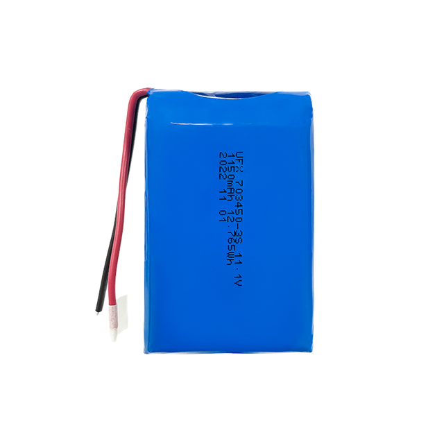 Liquid Type Pouch Lithium Battery Pack LiCoO2 Core 800 Cycles With Lead Wire Power Cell for Consumer Electronic Devices