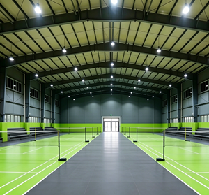 Steel Structure Indoor Sports Hall Prefab Stadium Gymnasium Construction - Product Image 3