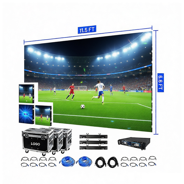 P2.604/P2.976/P3.91 Outdoor 8K Sunlight Readable Digital Signage LED Display Screen IP65 for Promotional Booths & City Squares
