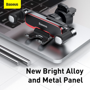 Venta al por mayor 100% Original <span class=keywords><strong>BASEUS</strong></span> Mr Hui Lateral <span class=keywords><strong>Baseus</strong></span> Gravity Car Mount Holder Black SUYL-HU01 Silver SUYL-HU0S en Stock - Product Image 3