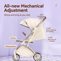 Poussette Bébé Compacte et Portable pour Distributeurs – Système de Voyage Sécurisé