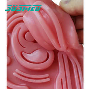 Bantalan jahitan silikon latihan jahitan, alat latihan menjahit operasi Laparoskopik 3D kulit - Product Image 5