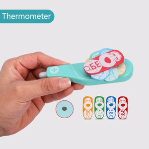 Stéthoscope Jouet en Gros pour Enfants - <span class=keywords><strong>Jeu</strong></span> <span class=keywords><strong>de</strong></span> Simulation <span class=keywords><strong>de</strong></span> Médecin Amusant pour Enfants - Jouet Médical Éducatif en Bois pour <span class=keywords><strong>Jeu</strong></span> <span class=keywords><strong>de</strong></span> <span class=keywords><strong>Docteur</strong></span> Familial - Product Image 5