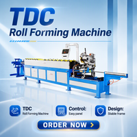 Machine de formage de raccords TDC de 25 mm - Ligne de formage pilotée par PLC pour la production en série efficace de raccords de conduits de ventilation CVC