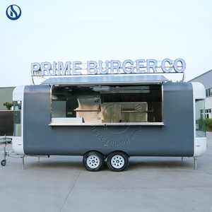 Remorques alimentaires personnalisables Honlu, entièrement équipées, remorque alimentaire mobile, remorque alimentaire avec cuisine complète, remorque de camion de nourriture - Product Image 2