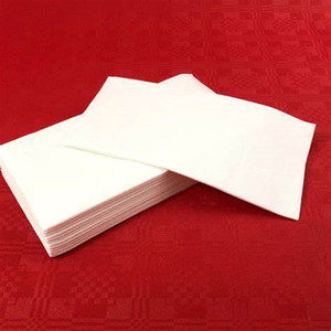 1/8 Gấp <span class=keywords><strong>17x17</strong></span> 18gsm 100% Trinh Nữ Bảng Vệ Sinh Giấy Khăn Ăn Mô 1-Ply Bữa Ăn Tối Khăn Ăn Trong Túi Phong Cách - Product Image 1