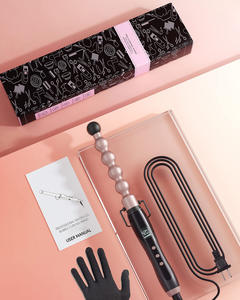 NB Wide Professional 1 Inch <span class=keywords><strong>Bubble</strong></span> Salon <span class=keywords><strong>Fer</strong></span> à friser Céramique Revêtement Multi Thin Wand <span class=keywords><strong>Fer</strong></span> à friser - Product Image 2