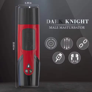 Masturbador Masculino Telescópico Automático, Copa Vaginal con Sonidos, Juguete Sexual Eléctrico de Empuje sin Manos para Hombres - Product Image 2