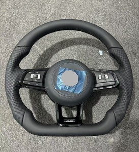 <span class=keywords><strong>Volante</strong></span> Deportivo de Cuero y Alcántara para VW <span class=keywords><strong>Golf</strong></span> <span class=keywords><strong>4</strong></span> 5 6 6r 7 7.5 8 MK4 5 6 7 7.5 8 7 R GTI GTD GTE Variant R-Line - Product Image 3