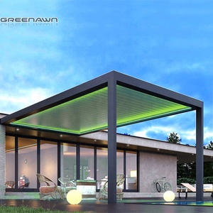 Système solaire d'auto-port étanche à la pluie, usine directe, personnalisé, pergola rétractable, pergola pour l'extérieur <span class=keywords><strong>6x3</strong></span> m - Product Image 1