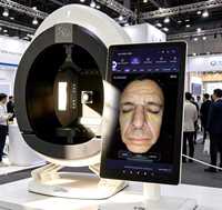Máquina de Análisis de Piel 3D con IA, Espejo Mágico de 8 Espectros, Analizador Facial de Piel con Software en Español para Salones de Belleza y Clínicas en México