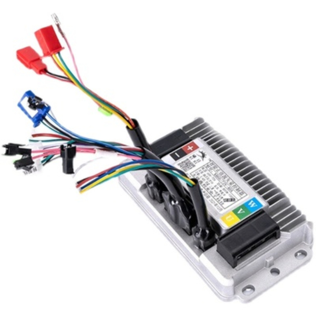 48V-60V 500W-800W 1200W Big 12 Tubes Electric Motorcycle Scooter DC Driver Electric Vehicle Sine Wave Brushless Controller