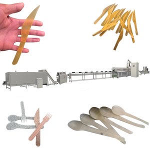 Assurance qualité couverts <span class=keywords><strong>assiette</strong></span> fourchettes couteaux cuillères faisant la machine ligne de production de couverts comestibles - Product Image 6