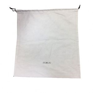 Factory Packaging Thin Cotton <b>Drawstring</b> <b>Bag</b> for Gift Leather Goods White Cotton Dust <b>Bag</b> with Custom Logo - Product Image 3