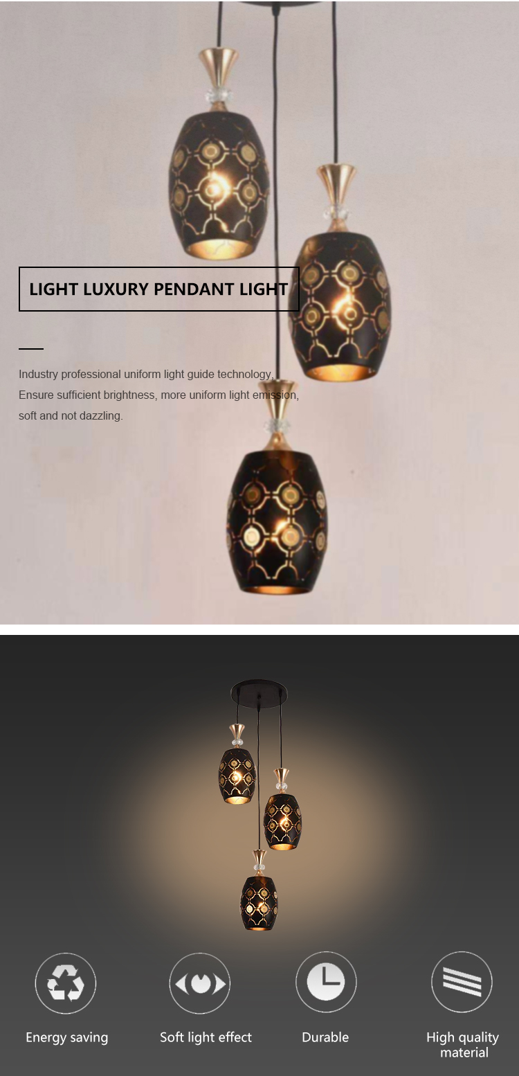 Middle East Style Living Room Dining Room Ceiling Hanging Lamp E27 Modern Chandelier Light