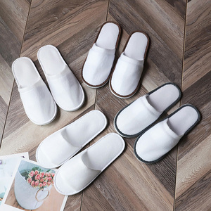 Pantofole Da Viaggio Pieghevoli - In Cotone Con Suola Morbida, Custodia Portatile, Per Hotel E Casa - Foto 4