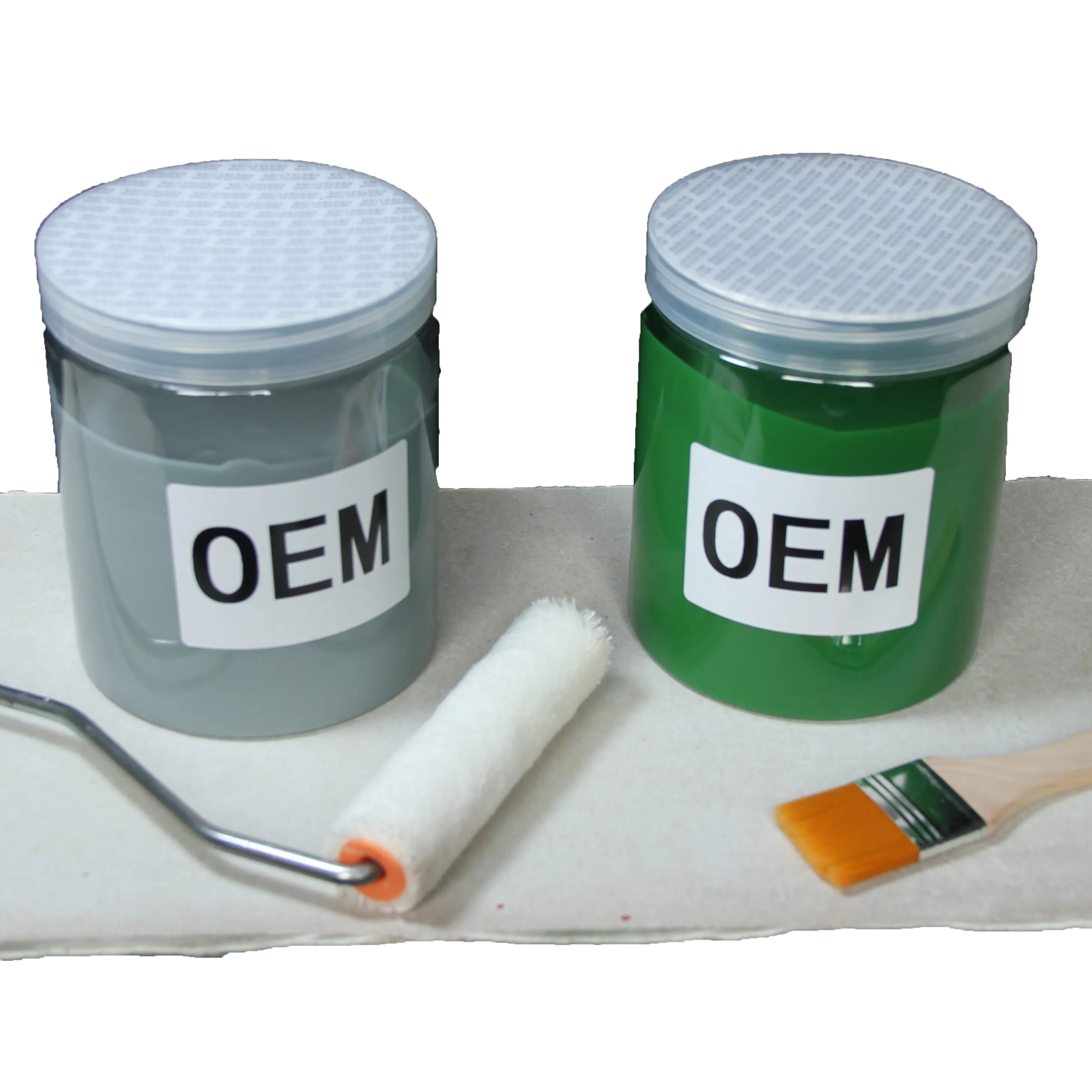Fornitori di rivestimenti per pavimenti epossidici a Base d'acqua con etichetta privata pennello per pittura rivestimento per pavimenti epossidico antistatico acrilico