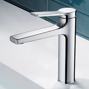 Vòi nước đồng thau hiện đại, ít chì, tay cầm đơn, nước nóng lạnh, chất lượng cao, xuất xứ Kaiping, Quảng Đông, Trung Quốc - Product Image 2