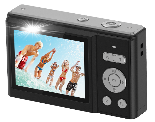 DC61digital DSLR Camera 5.0MP 1080P 4K Video 16x Optical Zoom Waterproof Auto Focus Professional Photo Camera Displacement