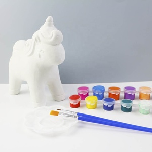 Éducatif bricolage peinture céramique <span class=keywords><strong>licorne</strong></span> caisse d'épargne <span class=keywords><strong>peindre</strong></span> votre propre pour enfants ensemble de peinture animale - Product Image 2