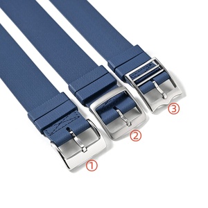 ワンピースデザインFluororubber時計ストラップIWC用ロレックス交換ストラップつや消しテクスチャユニバーサルラグジュアリーウォッチバンド - Product Image 3