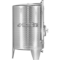 Cuve de fermentation pour vin de fruits 1000L 3000L 5000L en acier inoxydable 304, cuve de fermentation pour bière