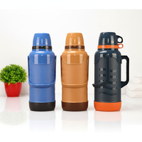Termo de Plástico Reutilizable de Gran Capacidad (3.2L) a Precio de Fábrica, Botella de Agua Caliente para el Hogar