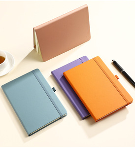 Cuaderno A5 de PU con Tapa Dura, Banda Elástica, Alta Calidad, Diario de Registro Administrativo Escolar, Personalizable con Logotipo Empresarial, Regalo Empresarial - Product Image 5