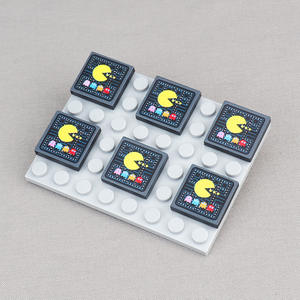 3068 Maze Pac-Man : Modèle de scène imprimé <span class=keywords><strong>à</strong></span> motifs de blocs de construction, accessoires d'équipement, jouet d'assemblage de petites particules - Product Image 1