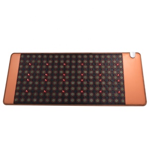 Estera PEMF Bio Jade personalizada de fábrica, turmalina infrarroja lejana, terapia de piedra caliente, almohadilla magnética, aplicación de masaje corporal - Product Image 1