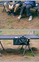 Lit de couchage pliant portable d'extérieur à hauteur réglable pour camping Offre Spéciale