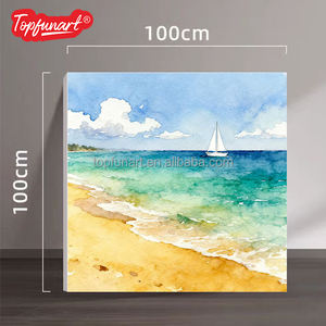 <span class=keywords><strong>Tela</strong></span> di <span class=keywords><strong>pittura</strong></span> allungata di grandi dimensioni 100x100 cm di alta qualità per artisti - Product Image 5