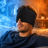 Casquette de compression réutilisable personnalisable avec logo pour soulager les migraines, enveloppement 360° pour apaiser le stress