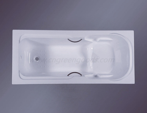 <strong>Hot</strong> Sale Modern Hotel Use Indoor High Quality Custom Size Glossy Rectangular Acrylic Drop-In <strong>Bath</strong> Tub with <strong>Sitting</strong> - Product Image 4