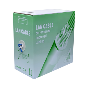 <span class=keywords><strong>สาย</strong></span><span class=keywords><strong>แลน</strong></span> CAT6 1000ft สีฟ้า100% ทองแดงบริสุทธิ์ UTP 23AWG 4คู่<span class=keywords><strong>10GB</strong></span> <span class=keywords><strong>สาย</strong></span>อีเทอร์เน็ตสูบบุหรี่ต่ำ LSZH <span class=keywords><strong>สาย</strong></span>เคเบิลอีเทอร์เน็ตจำนวนมาก - Product Image 6
