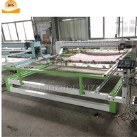 Machine à matelasser à bras long à tête unique informatisée à écran LCD, machine à coudre pour matelasser, fabrication de courtepointes en Chine