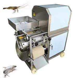 Automatic Commercial Bone Deboner Fishbone Removal Crab Meat Shrimp Shell Milkfish Separator Fish Debon Machine