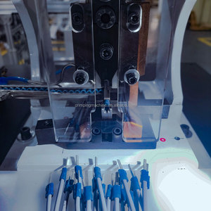 เครื่องจีบขั้วสายไฟแบบกึ่งอัตโนมัติ พร้อมฉนวนไนลอน และระบบป้อนขั้วแบบสั่นสะเทือน - Product Image 3