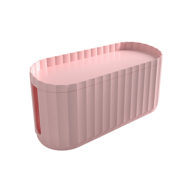 Plastic Wire Cable Organizer Storage Power Lid Strip Management Junction Box Router Finishing Socket Storage Box