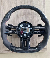 Volant en carbone personnalisé professionnel GZYLC pour Mercedes Classe A W175/E350/C63/W204/E63/Cls63/Slk55 AMG/CLA