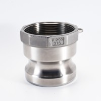Acier inoxydable Type F raccord Camlock rapide bride de connexion opw femelle mâle réducteur